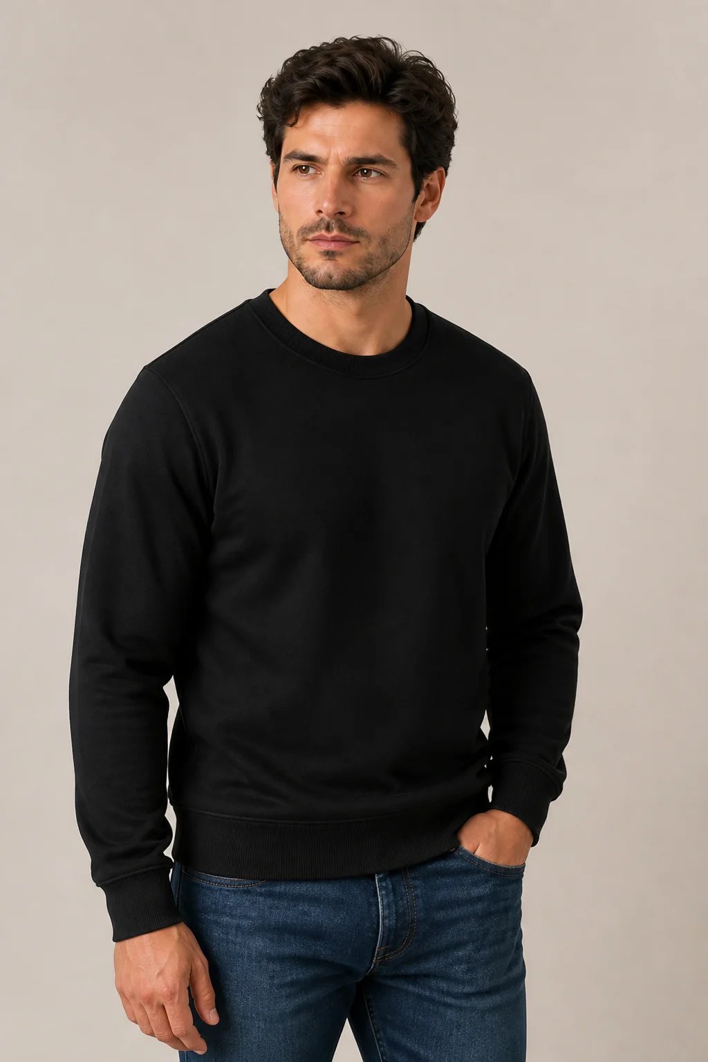 Buzo Cuello Redondo Unisex (unisex crew-neck pullover sweatshirt)
